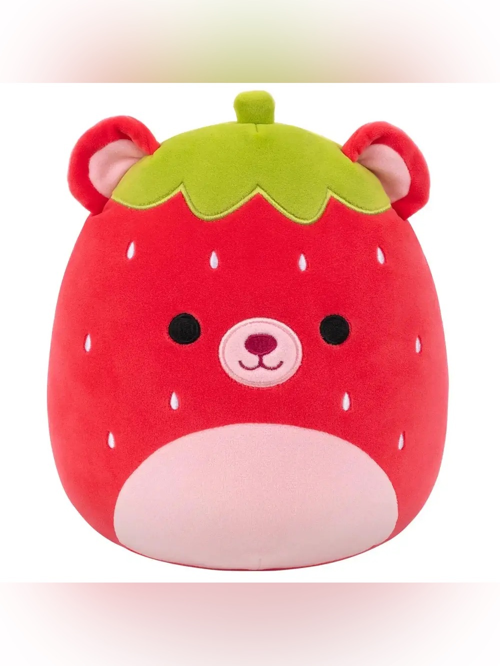 STRAWBERRY BEAR SQUISHMALLOW PLUSH 5"